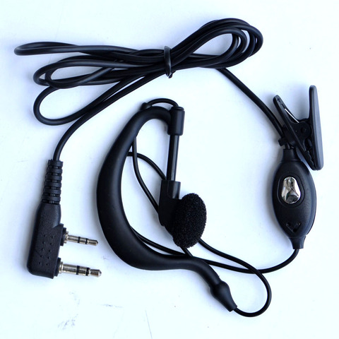 Baofeng UV-5R Original Earphone for Walkie Talkie UV 5R PTT Headset With Mic K port Headphone for 888S uv5r UV-5RA UV-5RE  UV82 ► Photo 1/6