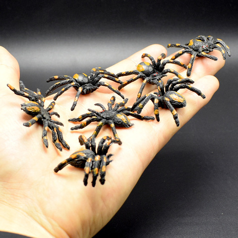 simulation Flower spider Scary toy Halloween props  Insect Animal Model ► Photo 1/5