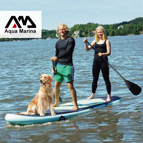 370*82*15CM AQUA MARINA SUPER TRIP inflatable sup stand up paddle board inflatable surf board surfboard inflatable kayak camera ► Photo 1/6