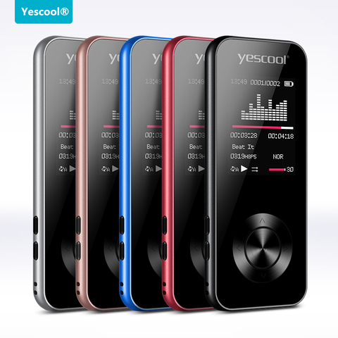 Yescool X2 mp4 music player support speaker video play FM radio voice recording picture review ebook alarm clock walkman ► Photo 1/6