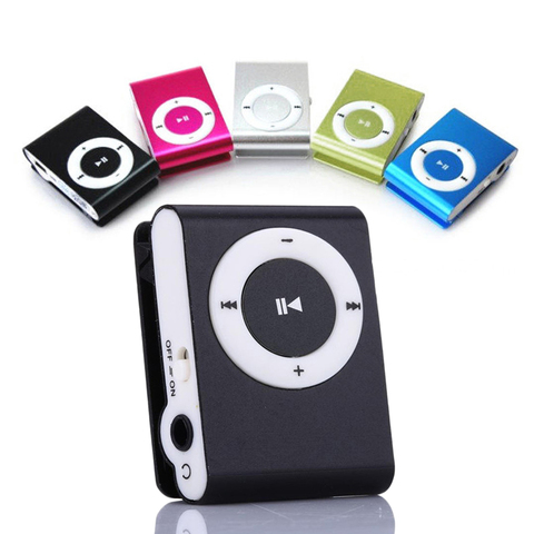 NEW Fashion Mini USB MP3 Clip Music Media Player Portable mp3 play USB Support Micro SD TF Card Muti Color ► Photo 1/6