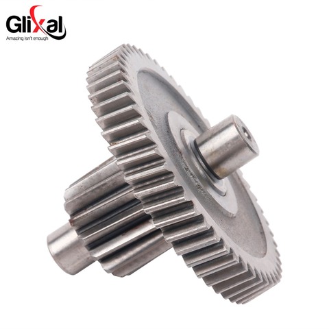 Glixal GY6 49cc 50cc Counter Shaft Reduction Gear for 139QMB 139QMA 4-Stroke Chinese Scooter Moped ATV Go-Kart ► Photo 1/1