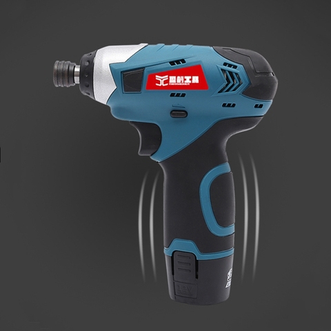 Rechargeable Electric Batch Impact Driver 12V Electric Screwdriver Power Tools  Lithium ► Photo 1/5
