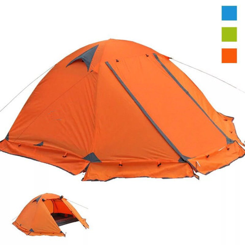 Hot Selling Factory Price 2 Person Storm prevention Tent, QZLZ-001 double Aluminum rod tent ► Photo 1/1