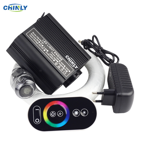 16W RGB Fiber Optic Star Light Ceiling Kit LED Lights Engine RF Touch Control 2m 3m 4m Optical Fiber Cable ► Photo 1/6