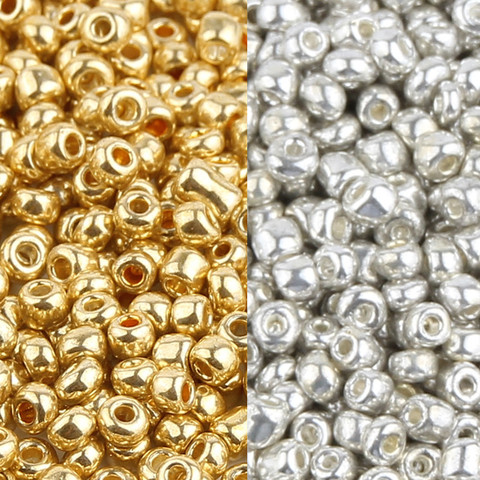 Gold/Silver Color 2/3/4MM Jewelry Crystal Glass Beads Spacer Beads for  Jewelry Making DIY Necklace Bracelet Czech Beads - Price history & Review, AliExpress Seller - Wooden Beads Store