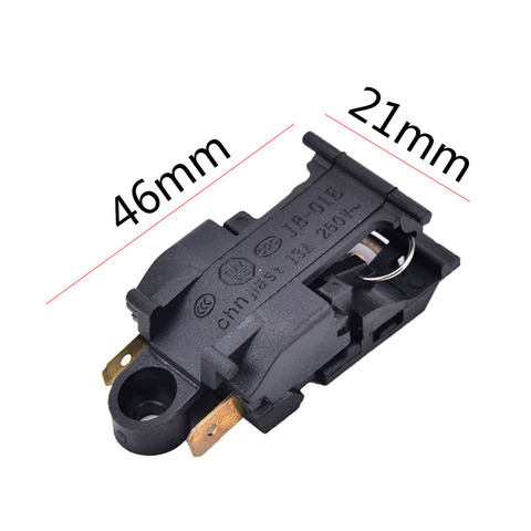 2Pcs/lot Black 13A Switch Electric Kettle Thermostat Switch Steam Medium Kitchen Parts Accessories Wholesale ► Photo 1/6