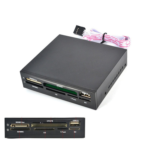 Desktop Chassis Built-In Card Reader 3.5-Inch Multi-Function Card Reader ► Photo 1/5