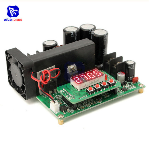 diymore 900W 15A DC-DC DC 8-60V to DC 10-120V Step Up Module LED/LCD Boost Converter Board CC CV Voltage Regulator Transformer ► Photo 1/6