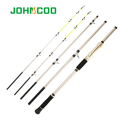 Fishing rod for Sea big game max power 15kg 4 sections H XH 2 top tips 2.4m 2.7m 3.0m test 30-200g Fishing Spinning rod Johncoo ► Photo 1/6