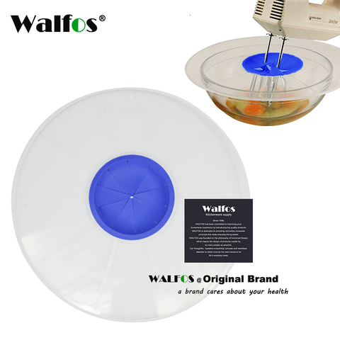 WALFOS FOOD Grade silicone Bowl Whisks Screen Cover Egg Baking Splash Guard pot pan cover Bowl Lids Kitchen Tools ► Photo 1/6