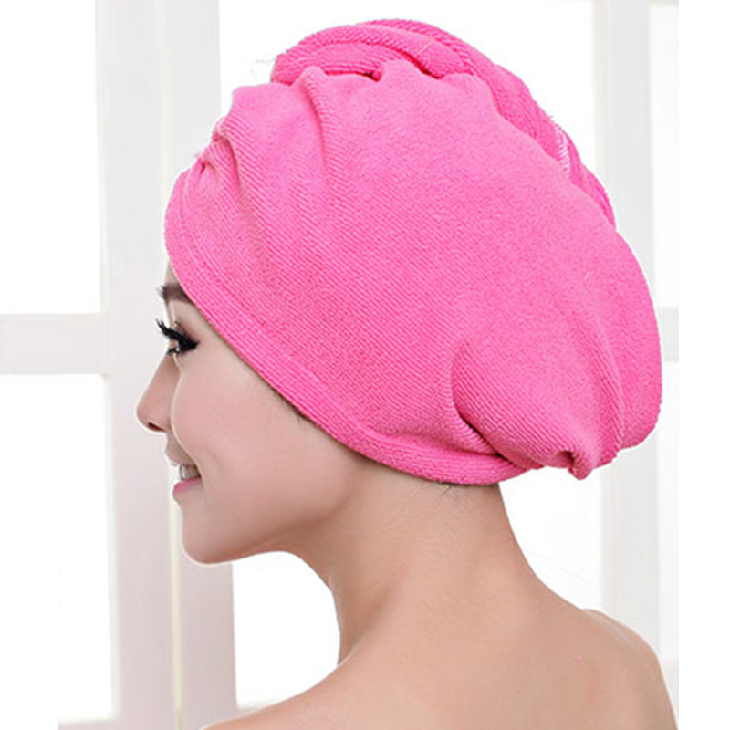 Quick-drying Thicker Microfiber Bath Towel Hair Dry Cap Salon Towel Super Absorb 