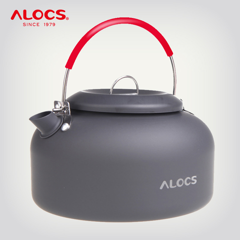 ALOCS CW-K02 CW-K03 Outdoor Water Kettle Teapot Coffee Pot 0.8L 1.4L Aluminum For Picnic Camping Hiking Travel ► Photo 1/6