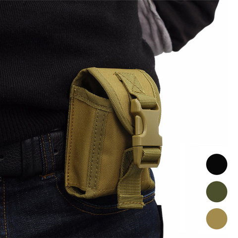 Outdoor Military Tactical Molle Waist Accessories Bag Belt Phone Pouch Utility Sundries Bag Hunting Hiking Camping Waist Pack ► Photo 1/6