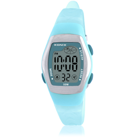 Hot!!! New Fashion Women Sports Watches Waterproof 50m Ladies Jelly Digital Watch Swimming Diving Reloj Mujer Montre Femme AR ► Photo 1/6