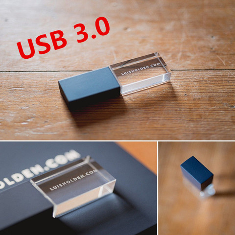 Free logo New Elegant Custom LOGO High Speed USB 3.0 Memory Flash stick Pendrive (Default no led light) ► Photo 1/6