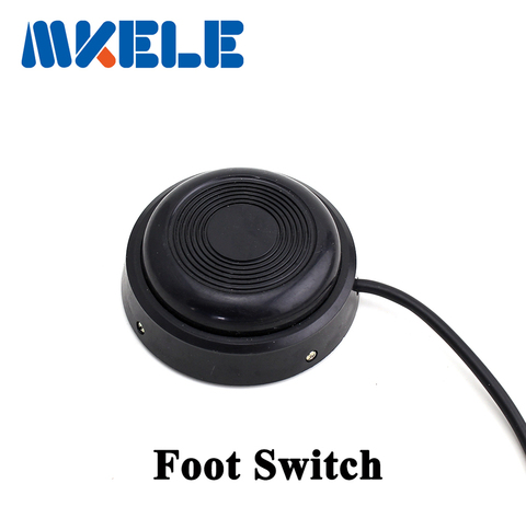 MKYDT1-8017 high accuracy on off round Foot Push Switch ,Two Inline Lamp Foot Push Switch Power Light Foot Switch ► Photo 1/6
