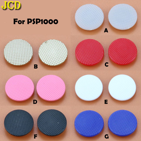JCD 2PCS 7 Color 3D Analog Joystick Cap For Sony PSP1000 for PSP 1000 Joysticks Cover Buttons ► Photo 1/6