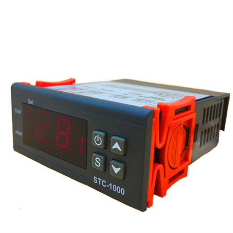 STC-1000 A-400P version Digital Temperature Controller Digital LED Temperature Controller 220V Thermostat Sensor 2 Relay Output ► Photo 1/6