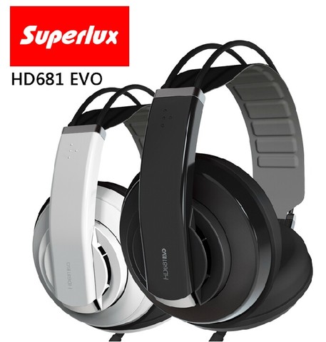Original Superlux HD681 EVO Professional Monitoring DJ Headphone noise isolating game headphone sports headset earphones ► Photo 1/6