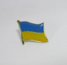 National Flag Metal Lapel Pin Flag Pin Ukraine ► Photo 1/1