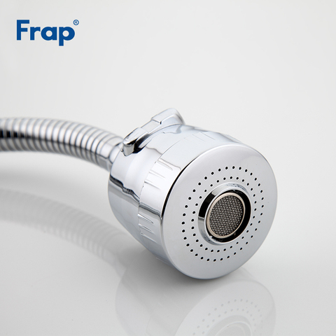 Frap New Kitchen Faucet Pull-out Spray Head Two Ways of Water Outlet with Universal Directions Hose Polished Single Heads F7310 ► Photo 1/1