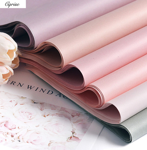40pcs Tissue Paper 75*52CM Craft Paper Floral Wrapping Paper Gift Packing Paper Home Decoration Festive Party Supply ► Photo 1/6