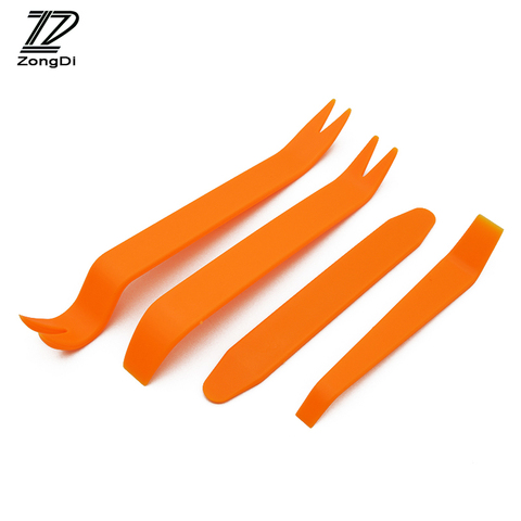 ZD 4pcs Car Audio Door Removal Tool for Mercedes Kia Alfa Romeo Fiat 500 BMW E39 E46 E90 E60 E36 F30 F10 Mini Cooper Accessories ► Photo 1/6