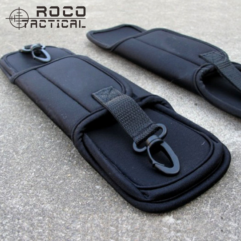 1pc/lot Neoprene SBR Shock Absorption Air Cushion Tactical Backpack Belt Shoulder Strap Pad With Hook ► Photo 1/1