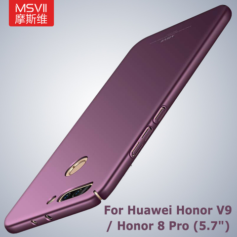 Honor 8 Pro Case Cover Msvii Slim Matte Coque For Huawei Honor 8 Pro Case Huawei v9 Hard PC back Cover For Huawei Honor V9 Cases ► Photo 1/1