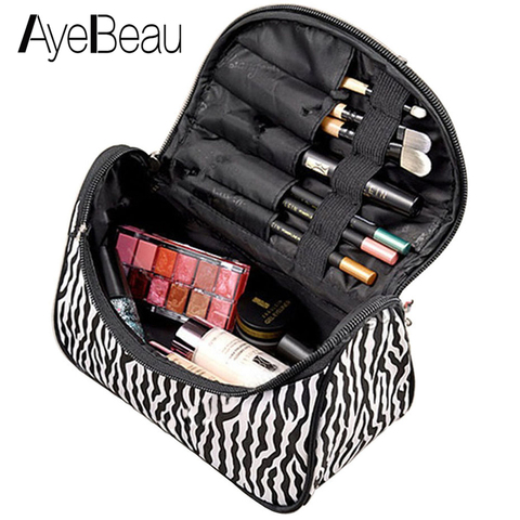 Necessaries Beautician Vanity Necessaire Beauty For Women Travel Toiletry Make Up Makeup Case Cosmetic Bag Organizer Wash Pouch ► Photo 1/6