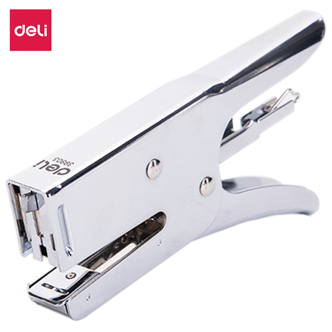 DELI 39803 Plier Stapler 24/6 26/6 stationery office supply staples office accessories ► Photo 1/5