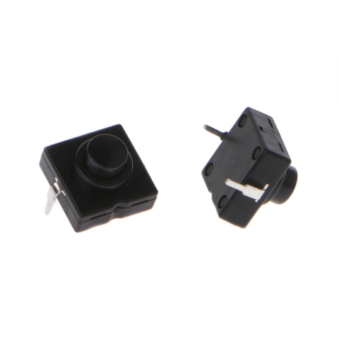 OOTDTY 10PCS Flashlight Button Switch 1A 30V CB-1212-112D 2Pin Ultra-Thin Middle of the feet ► Photo 1/6