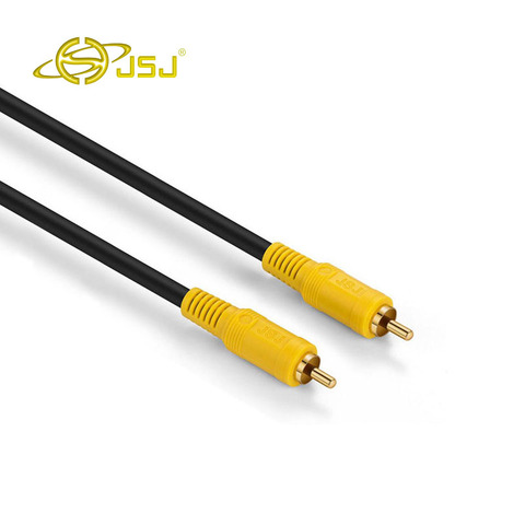 JSJ 75 Ohm Coaxial RCA Lotus Line AV Video Cable Projector TV Line Fever Wire Free Shipping ► Photo 1/5