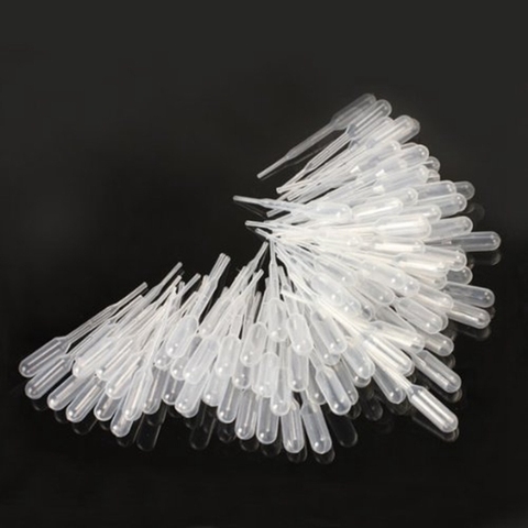 100PCS Graduated Pipettes Dropper Polyethylene (0.2ml) ► Photo 1/5