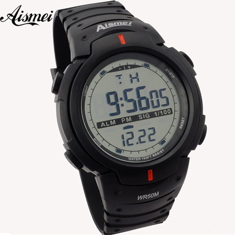 Brand Men Military Watch Casual LED Digital Watch Multifunctional Wristwatches 50M Waterproof  chronograph watches ► Photo 1/3