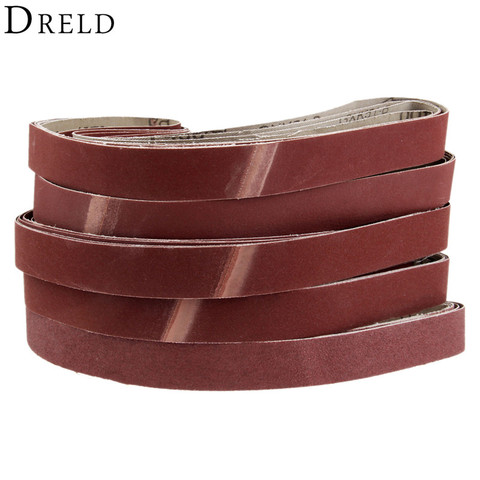 DRELD 5Pcs 760*25mm Abrasive Sanding Belts 1