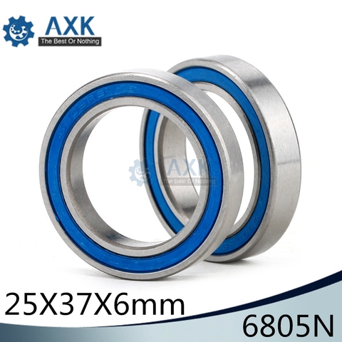 6805N Hybrid Ceramic Bearing 25x37x6mm ( 1 PC) Bicycle BB51 Bottom Hub 6805-RD 6805N-RS 25376 RS Si3N4 Ball Bearings 6805N-2RS ► Photo 1/6