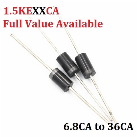 20PCS 1.5KE12CA 1.5KE15CA 1.5KE16CA 1.5KE18CA 1.5KE20CA 1.5KE22CA 1.5KE24CA TVS diode 1.5KE 12CA 15CA 16CA 18CA 20CA 22CA 24CA ► Photo 1/1