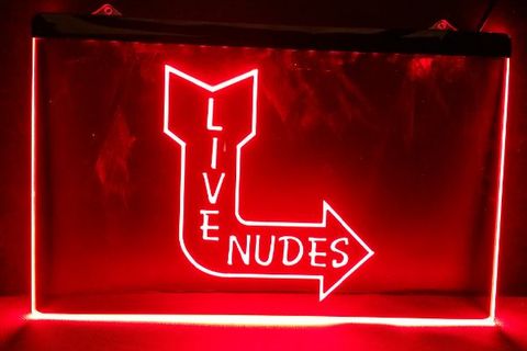 Live Nudes Sexy Lady Night Bar Beer pub club 3d signs LED Neon Sign vintage home decor crafts ► Photo 1/3
