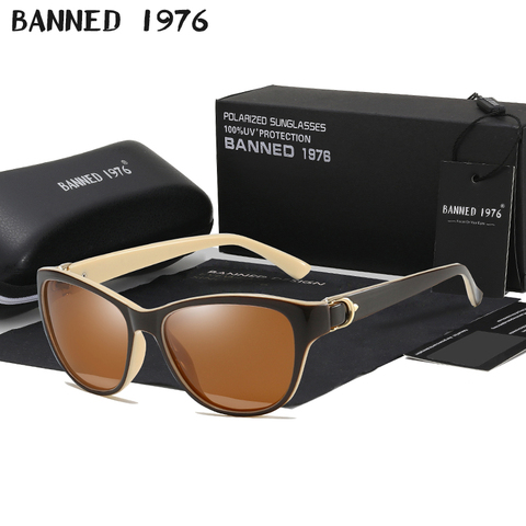 2022 Polarized Womens Sunglasses Luxury Brand Design Cat Eye Lady Elegant Driving Sun Glasses Female Eyewear Oculos De Sol ► Photo 1/6