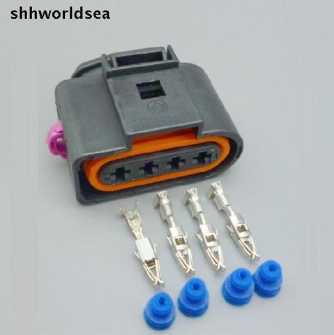 shhworldsea 5sets 4 Way female 4B0973724 Ignition Coil Connector Repair Kit Case For A4 A6 VW Passat 1J0 973 724 1J0973724 ► Photo 1/5