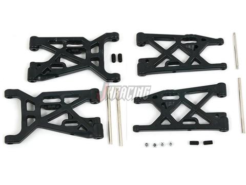 front and rear lower suspension arms for Losi 5ive-T Rovan LT KM X2 DTT ► Photo 1/3