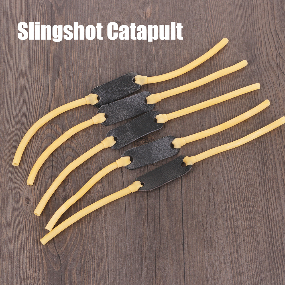 Outdoor Elastic Rubber Band Bungee Replacement For Slingshot Catapult Hunting ^S