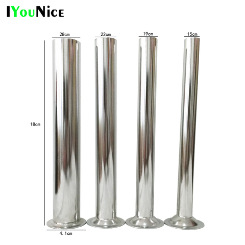 Stainless Steel Food Safe Grade Sausage Stuffer Filling Tubes Funnels Nozzles Spare parts For Our Sausage Maker 4Pcs ► Photo 1/4