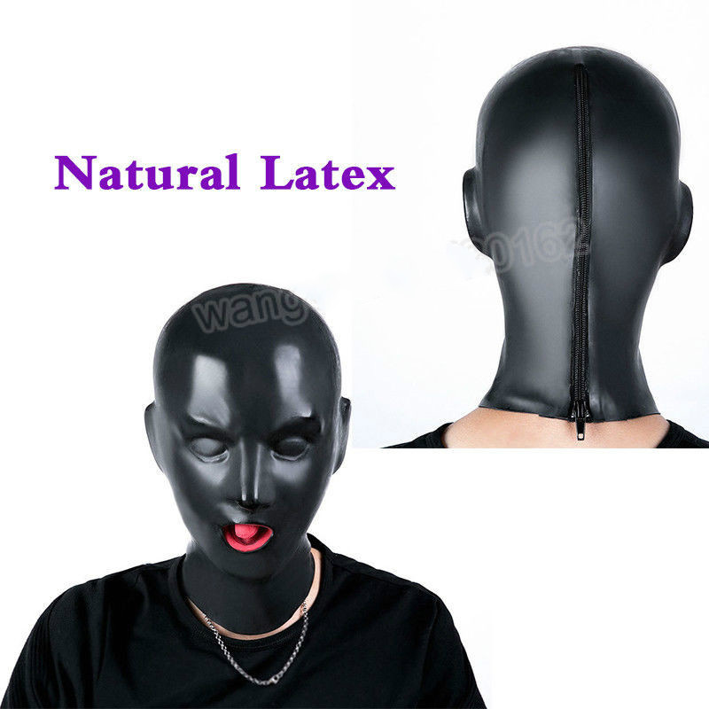 Natural Latex hood Latex Open hood 