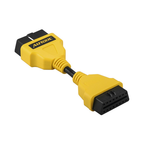 AUTOOL OBD2 Extension Cable for Launch IDIAG/Easydiag/Pro/Pro3/V/V+/GOLO/Mdiag/ELM327/AL519 extend obdii connector OBD adapter ► Photo 1/6