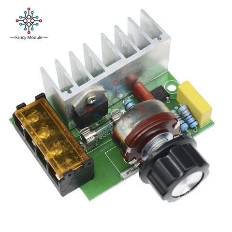 4000W 0-220V AC SCR Electric Voltage Regulator Motor Speed Controller ► Photo 1/6