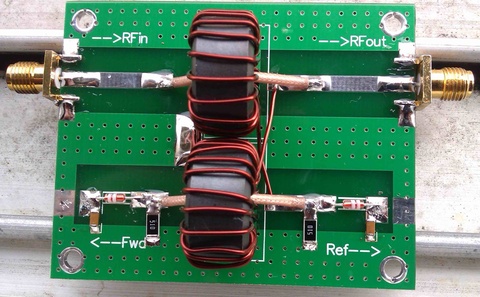 The RF power meter power meter in Bobbi down the reverse power protection 1-50MHZ 50 Watt 25dB ► Photo 1/1