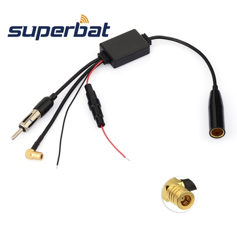 Superbat FM/AM to DAB/DAB+ Car Radio Aerial Antenna Converter Signal Splitter+Amplifier for Sony DAB ► Photo 1/1